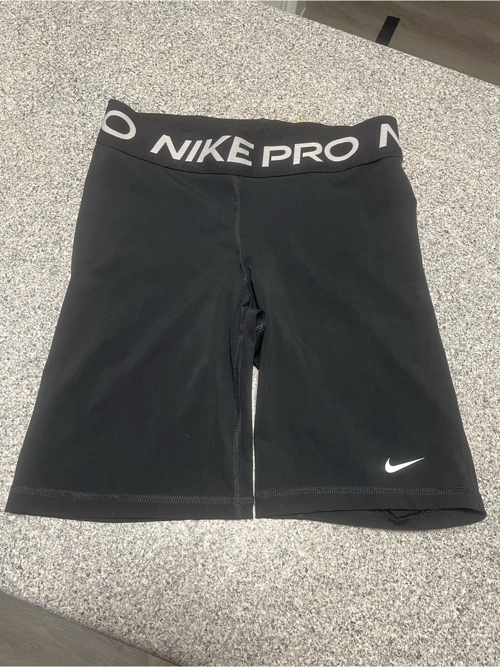 Black Women's Nike Pro Compression Bike Shorts